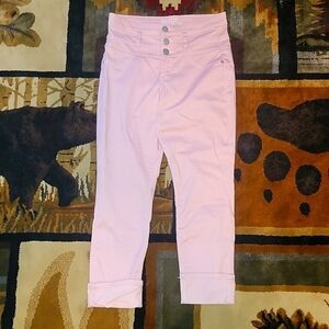 Midrise Skinny Pink Jeans